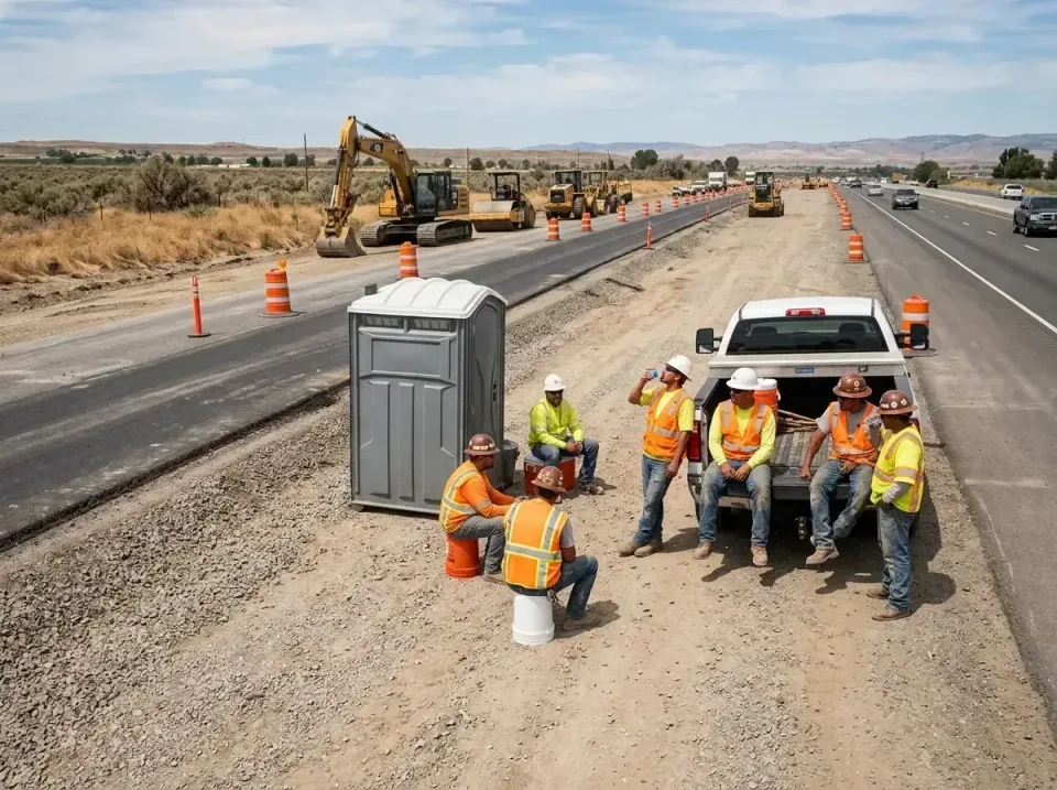 highway-road-construction-crew-007 — frequently asked questions, Porta Potty and Restroom Rentals in East End, AR